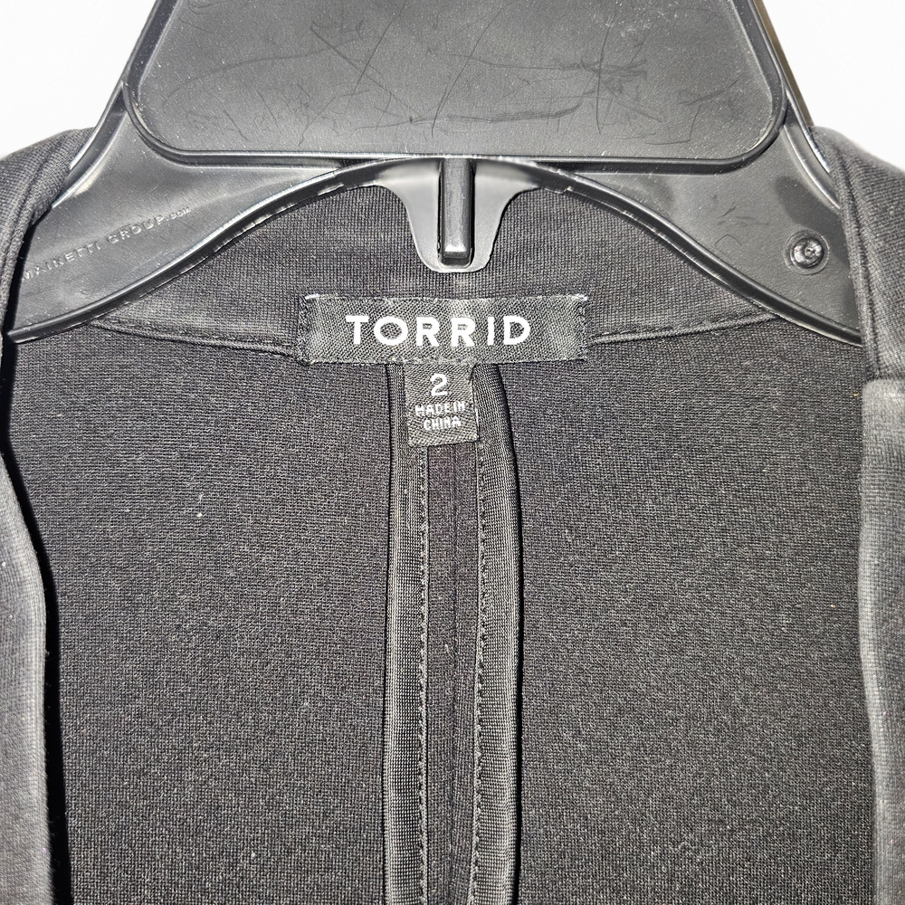 Torrid Black Jacket